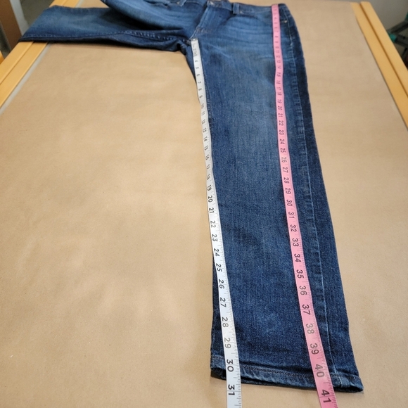 Michael Kors Size 33x32 Parker Slim-Fit Stretch-Cotton Jeans - Picture 5 of 13